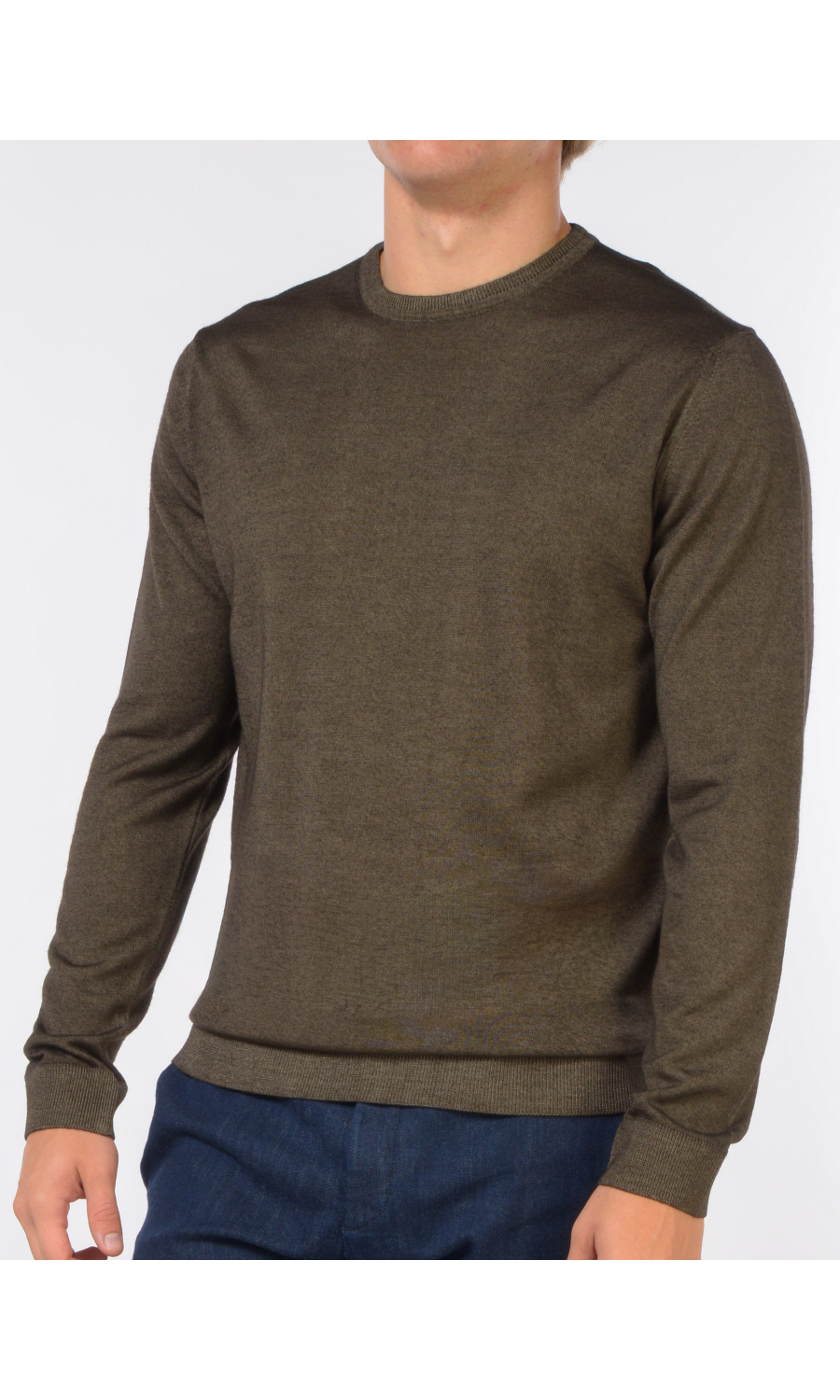 maglia da uomo Daniele Fiesoli girocollo lana pettinata