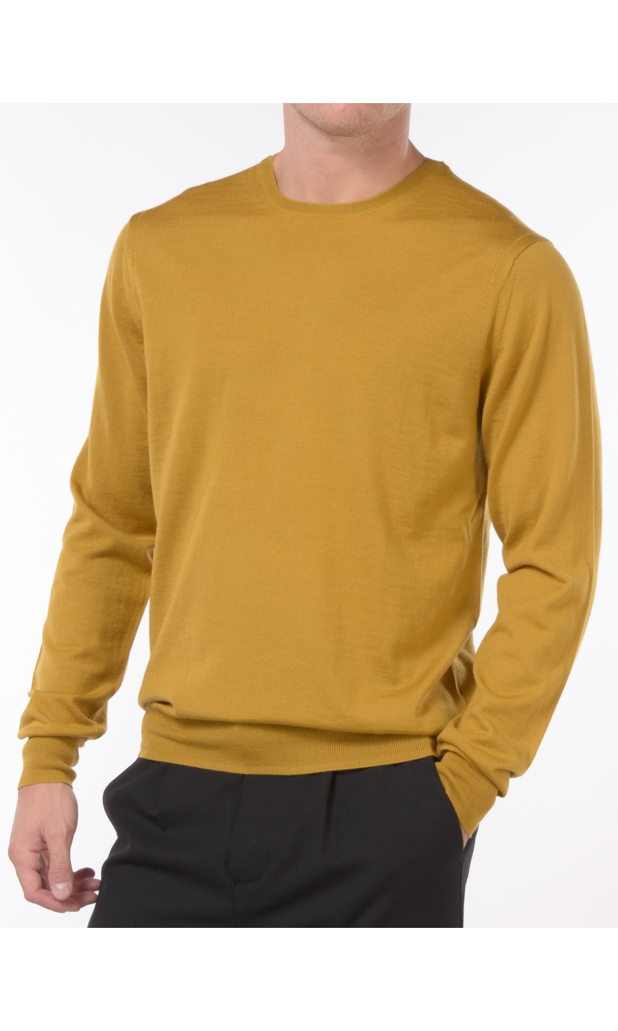 maglia da uomo Hosio girocollo in lana