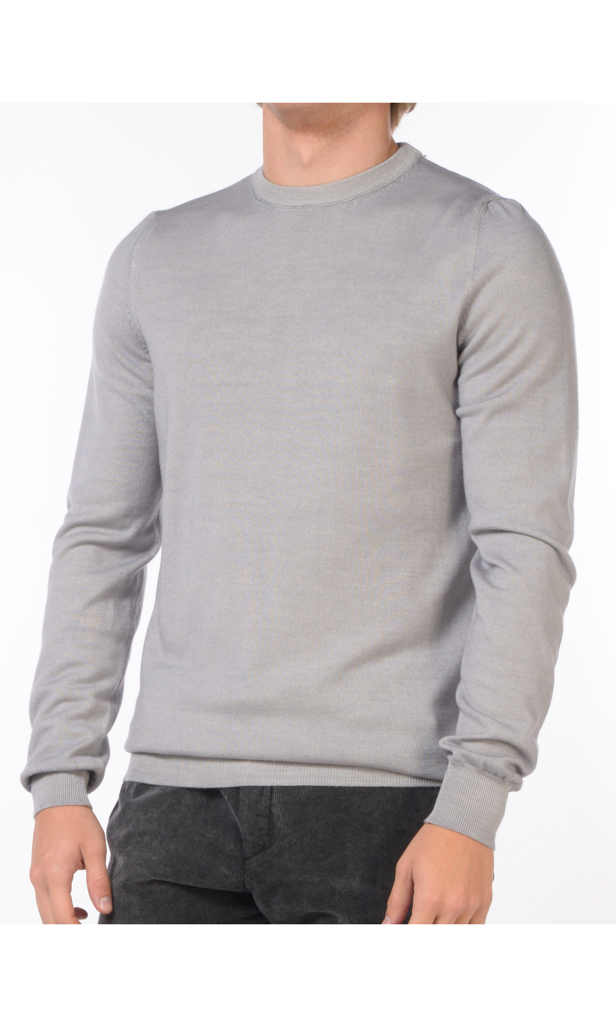 maglia da uomo Jeordies girocollo tinta unita