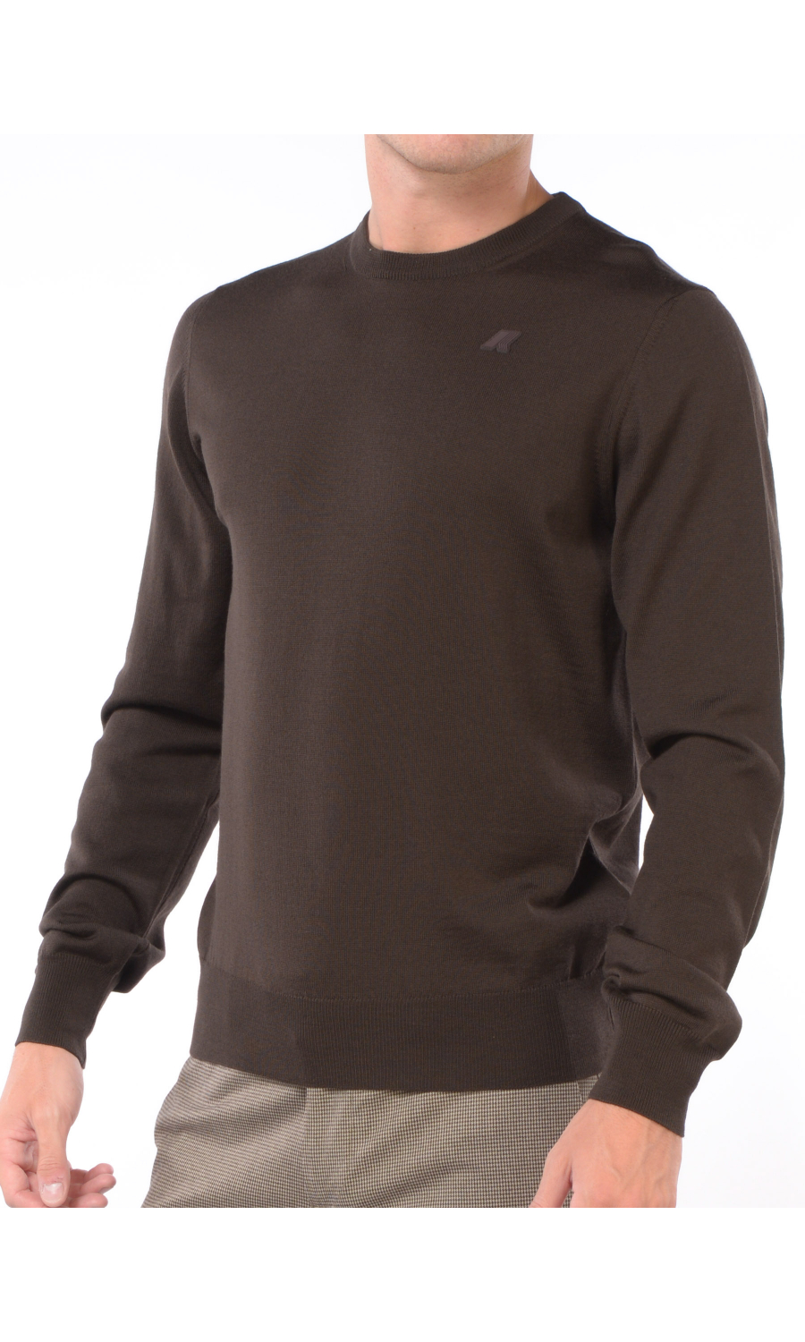 maglia da uomo K Way girocollo con logo