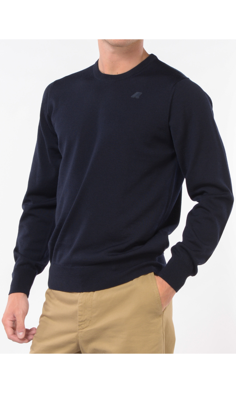 maglia da uomo K Way girocollo con logo