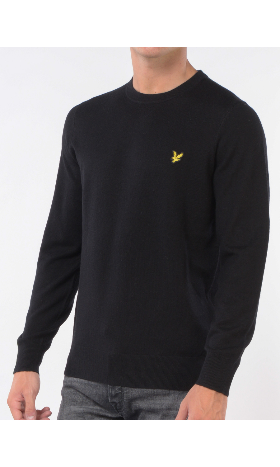 maglia da uomo Lyle&Scott girocollo con logo