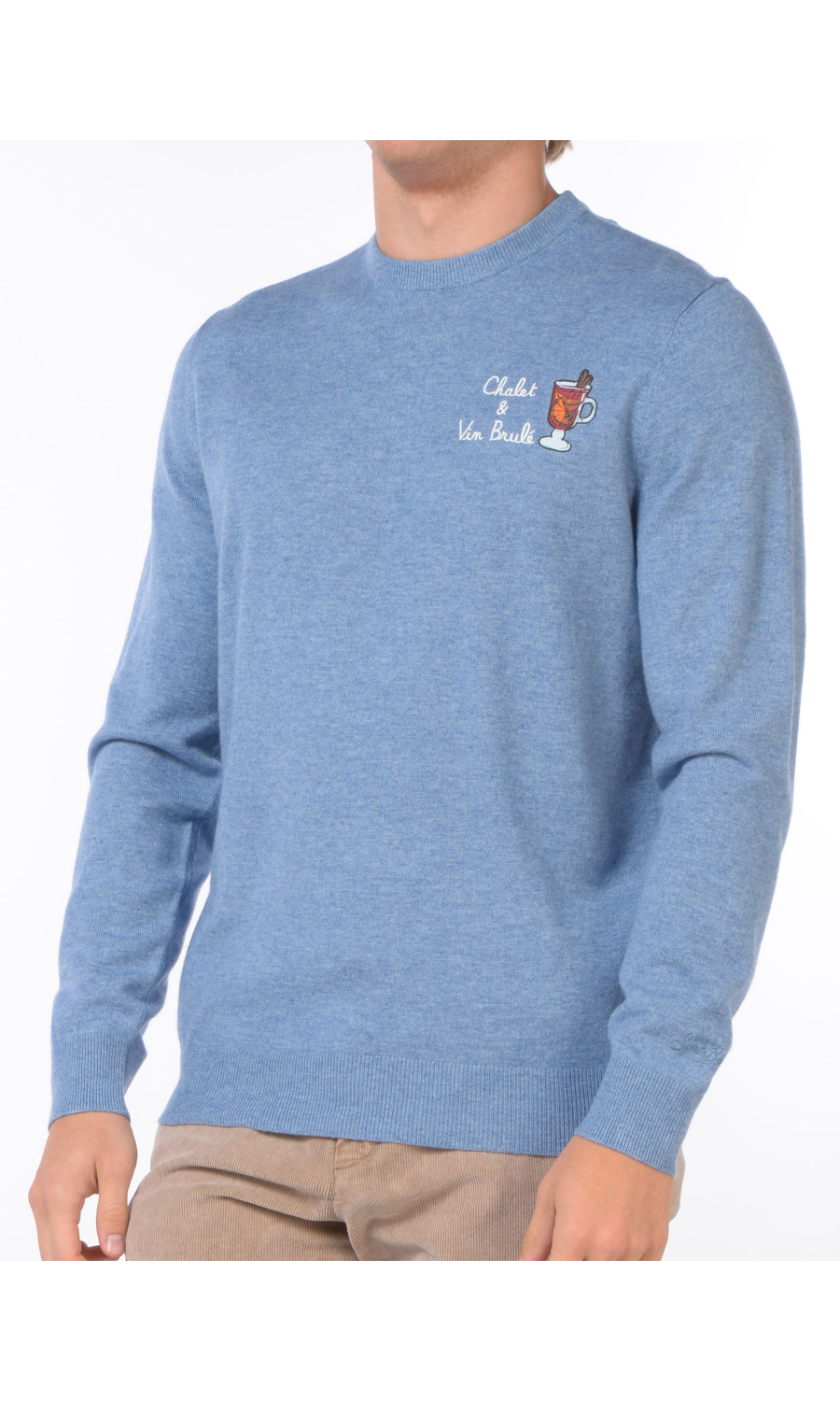 maglia da uomo Mc2 Saint Barth chalet & vin brule