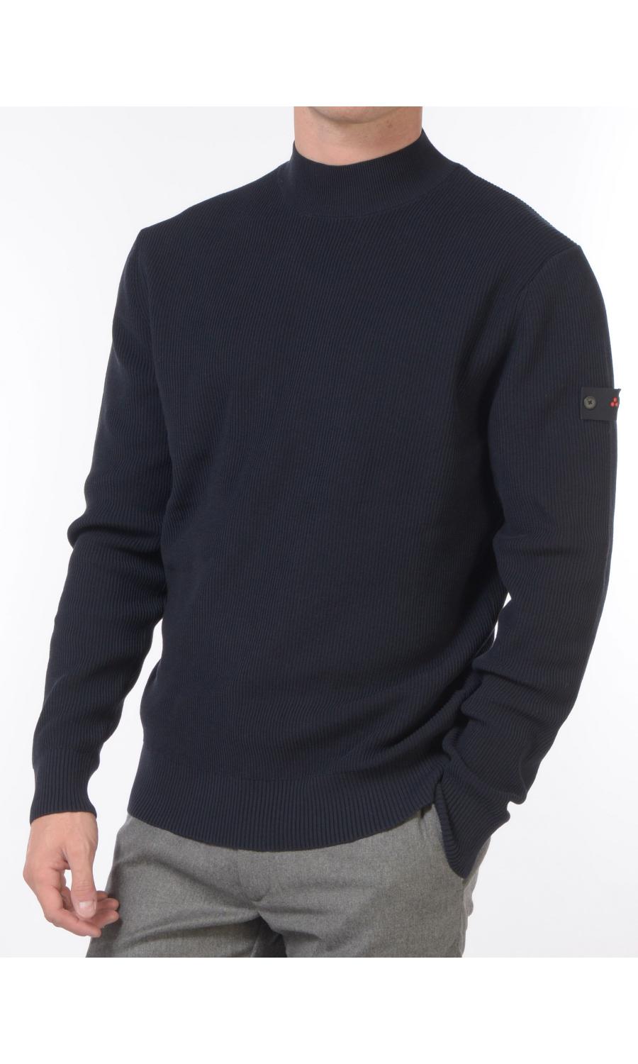 maglia da uomo Peuterey lupetto a costine