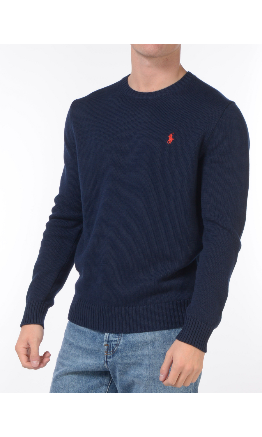 maglia da uomo Ralph Lauren girocollo con logo