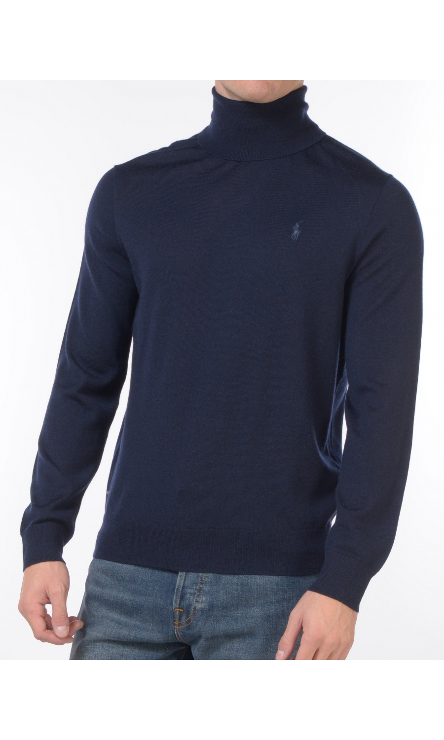 maglia da uomo Ralph Lauren dolcevita con logo