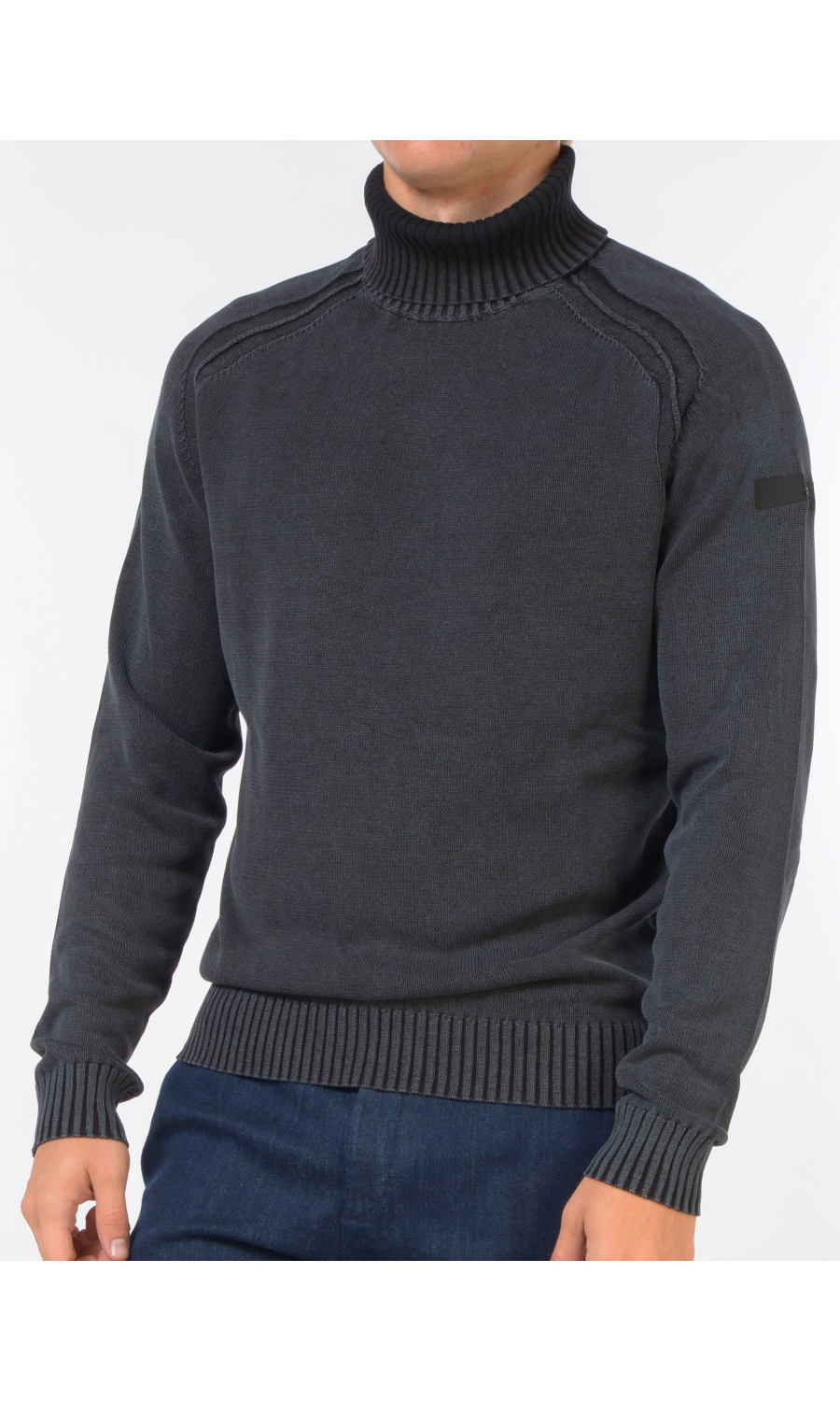 maglia da uomo Rrd dolcevita effetto vintage