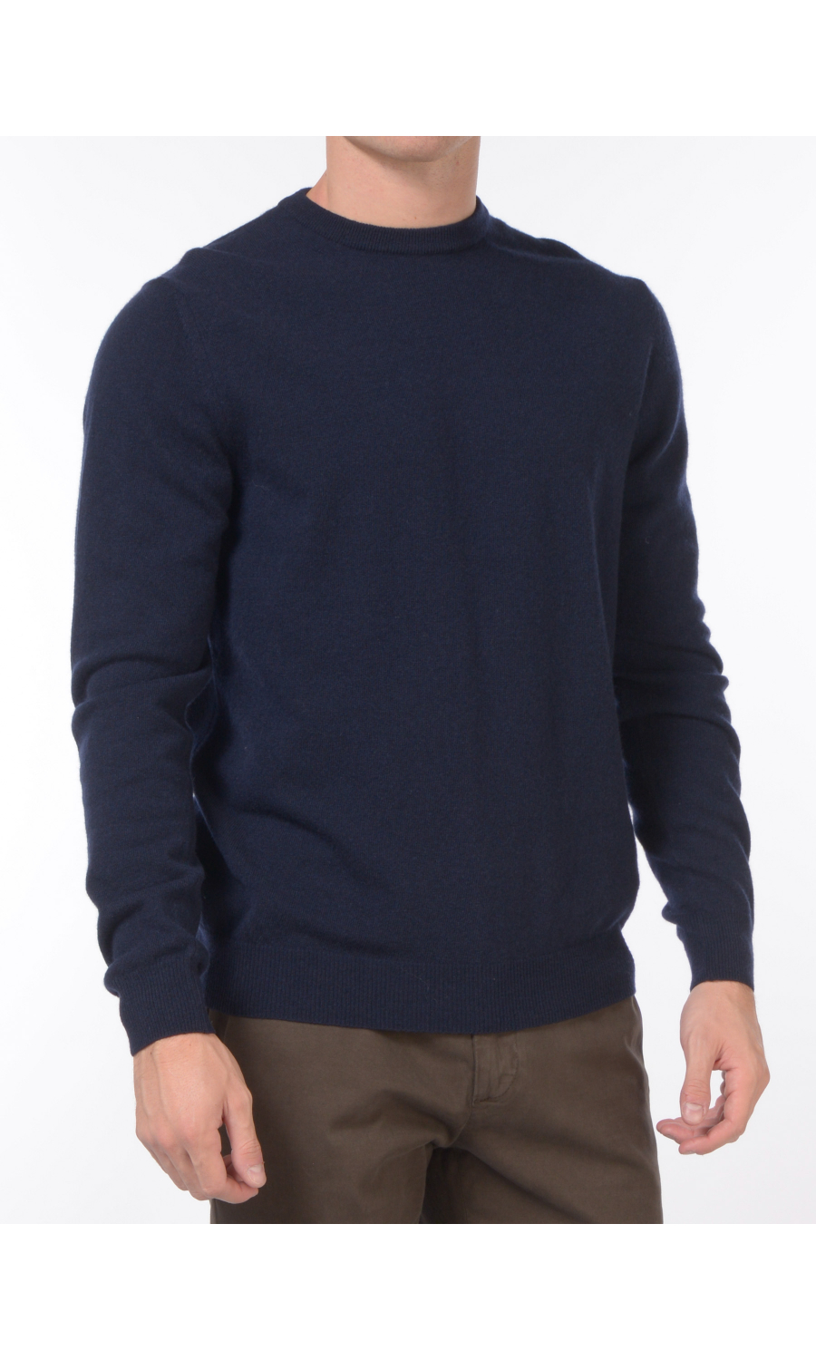 maglia da uomo Woolrich girocollo con logo
