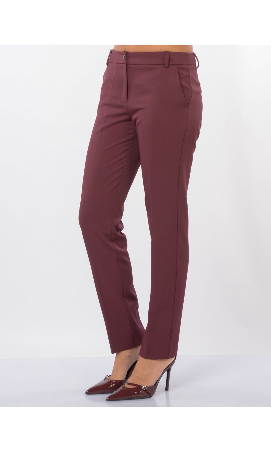 pantalone da donna Emme By Marella chino effetto riga
