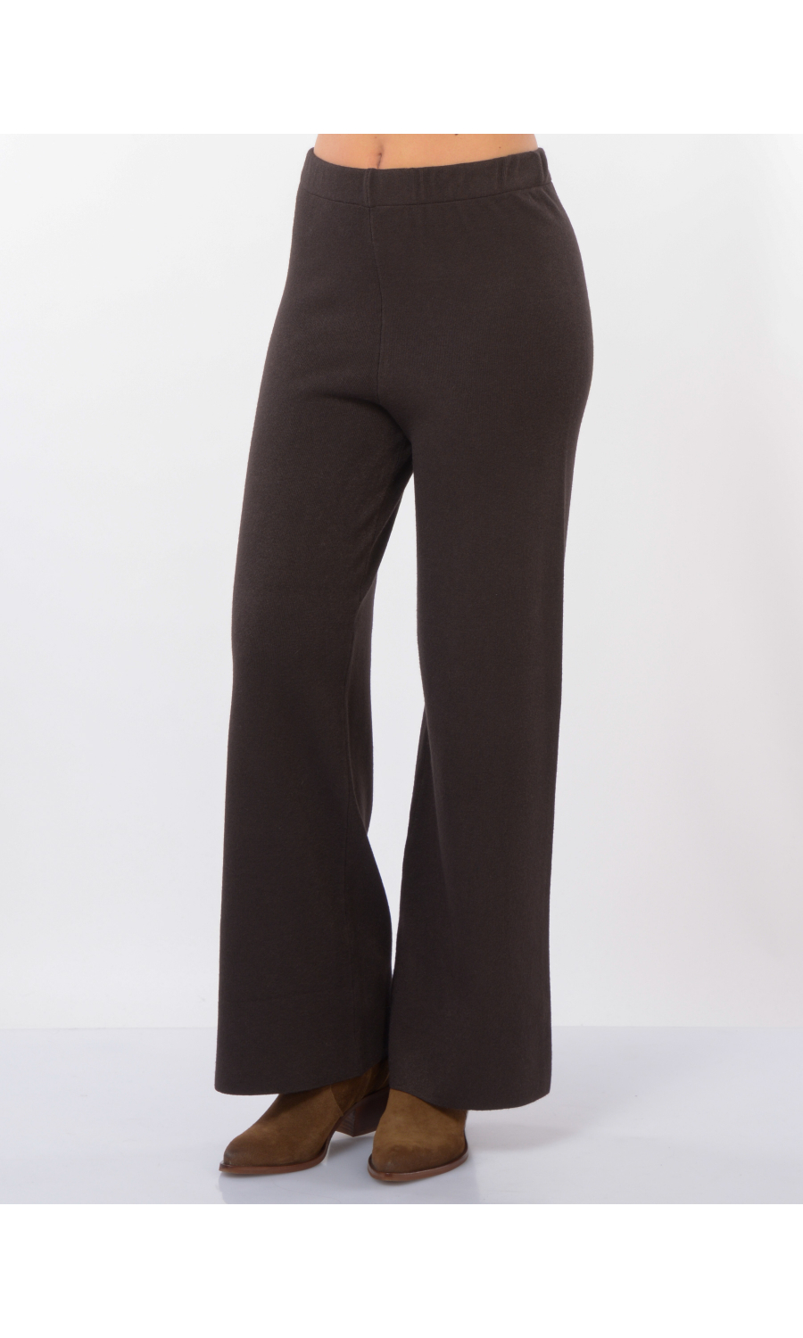 pantalone da donna Kaos in maglia con elastico