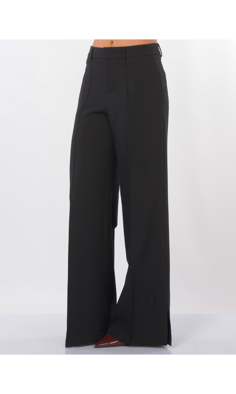 pantalone da donna Liu Jo flare con spacco