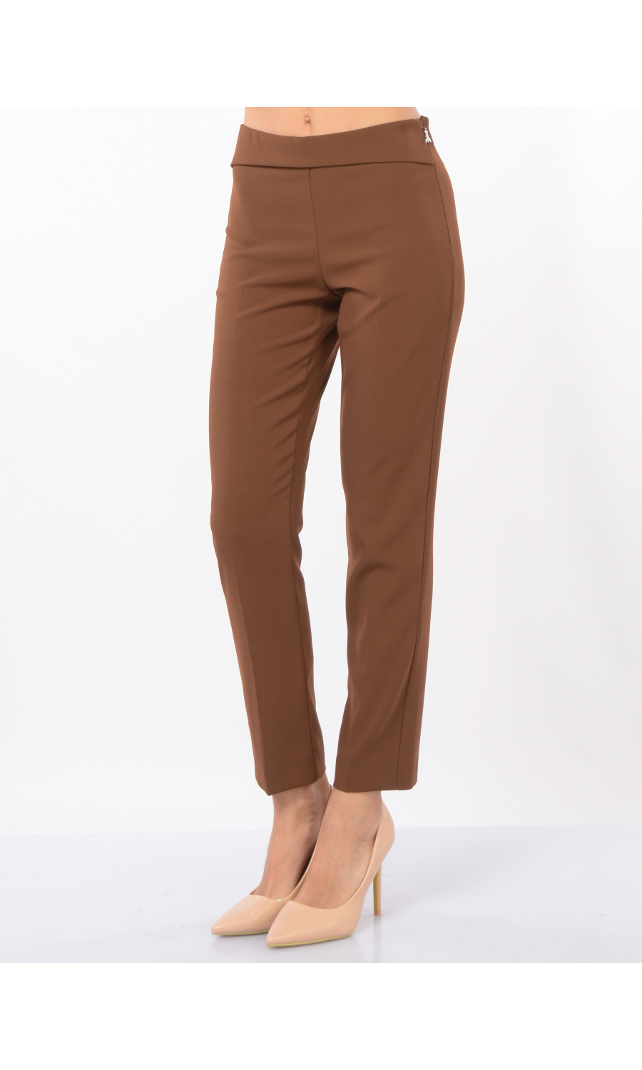 pantalone da donna Patrizia Pepe a sigaretta in crepe