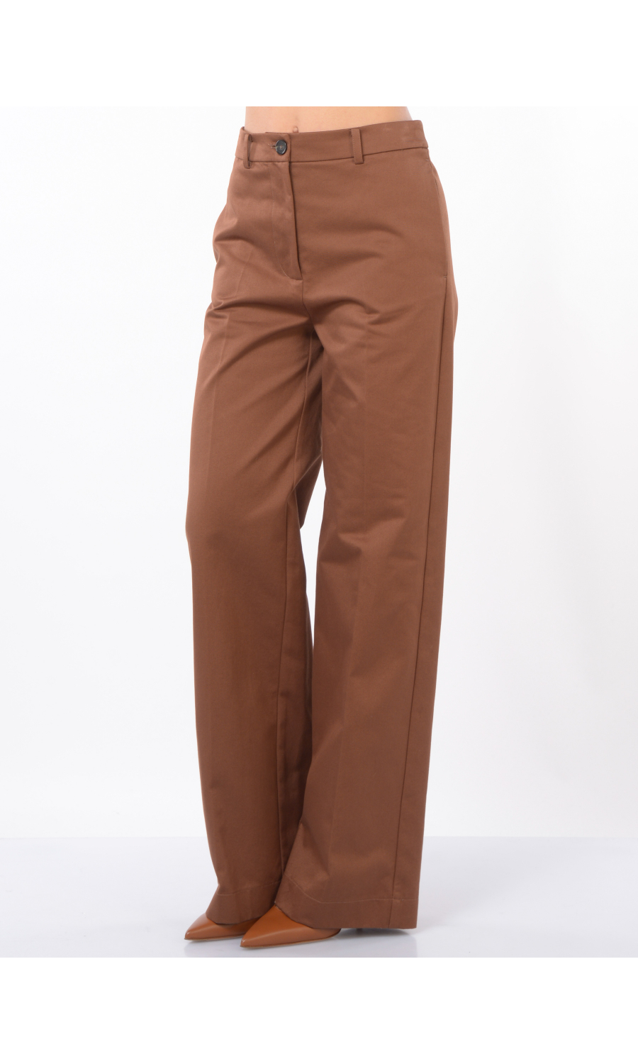 pantalone da donna Patrizia Pepe dritto in gabardina