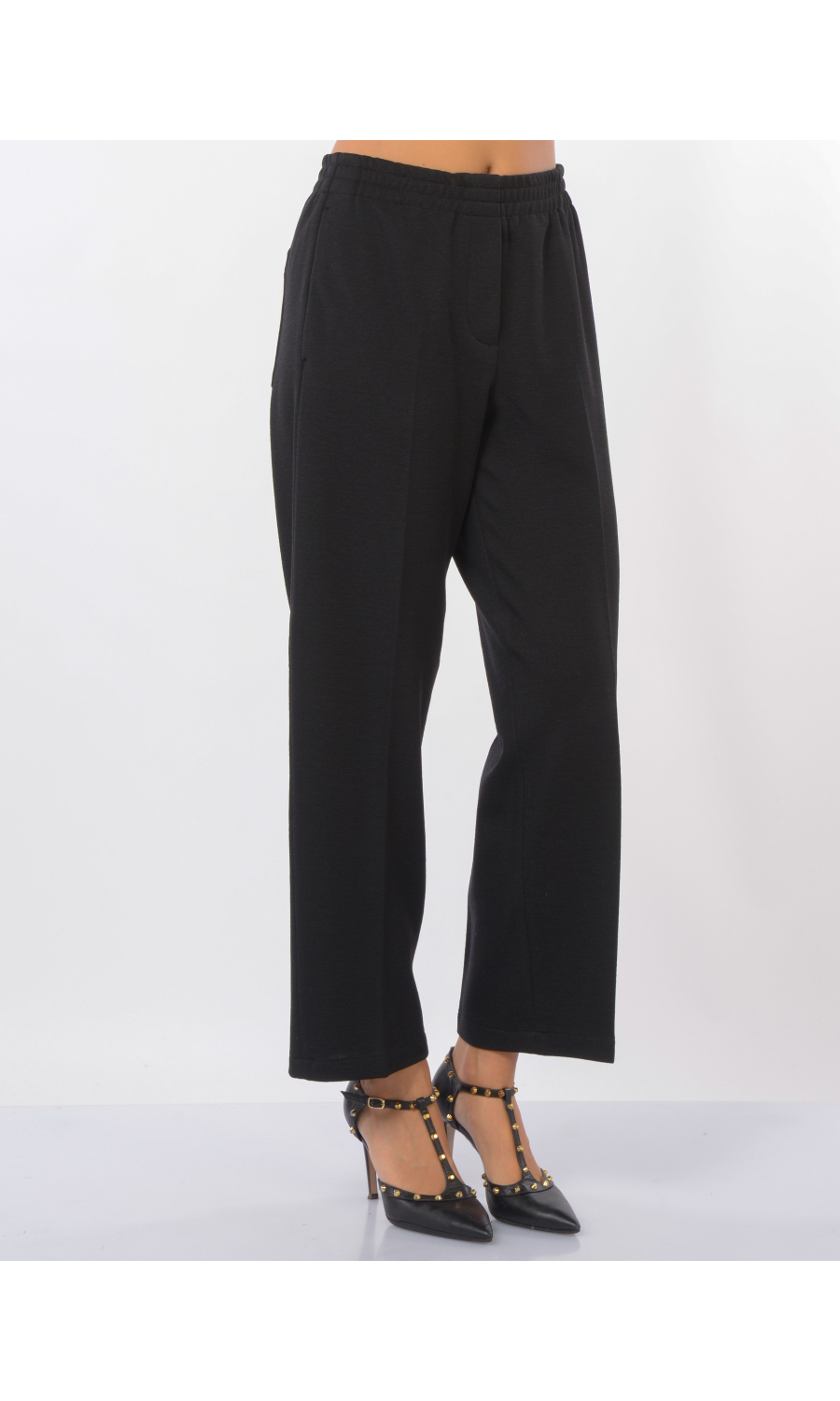 pantalone da donna Seventy in maglia con elastico