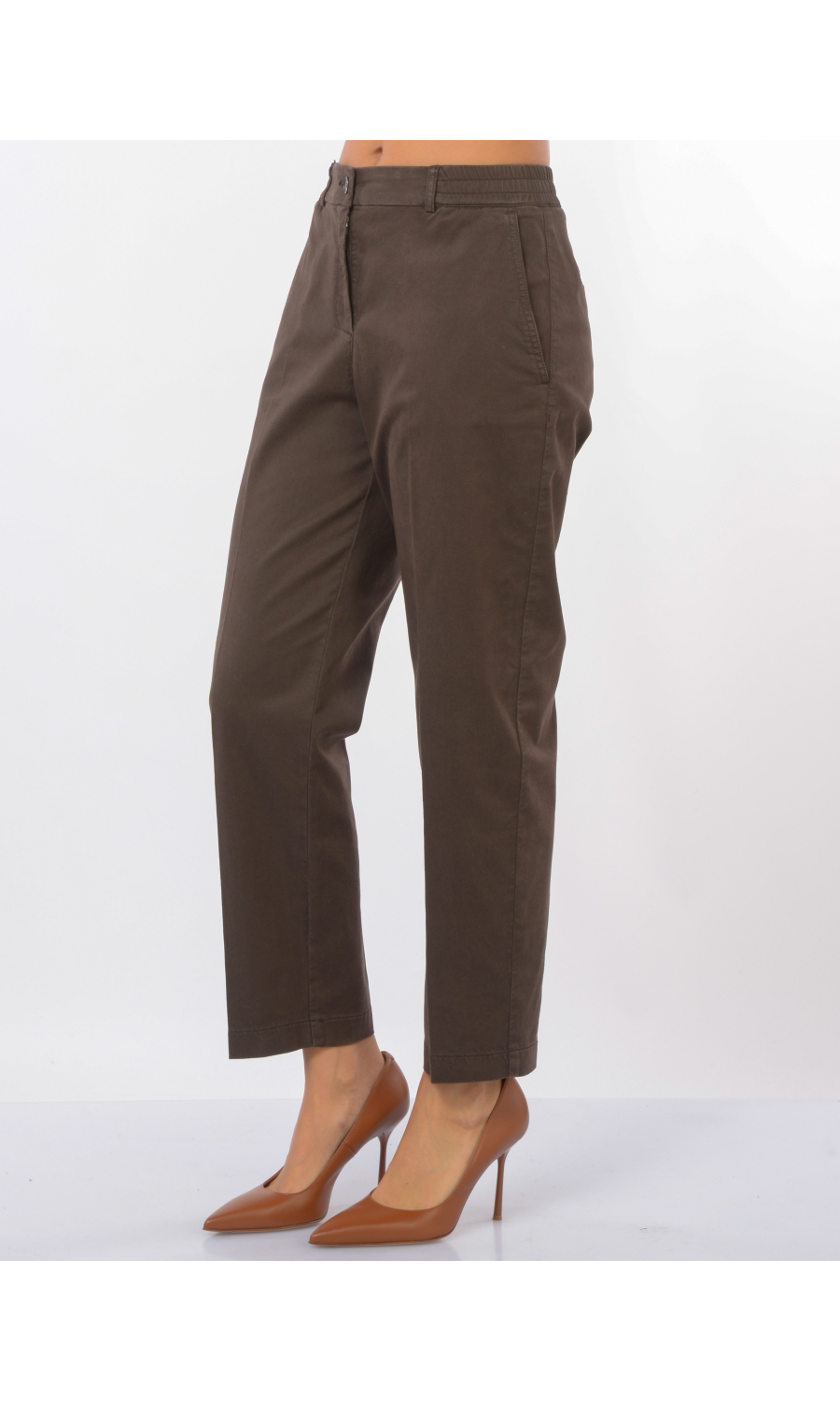 pantalone da donna Seventy chino con elastico