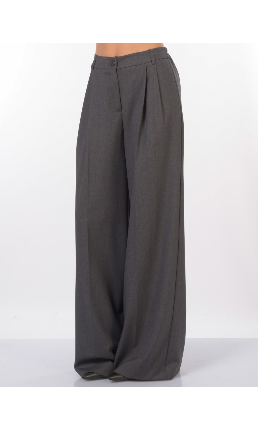 pantalone da donna Twinset ampio doppia pinces