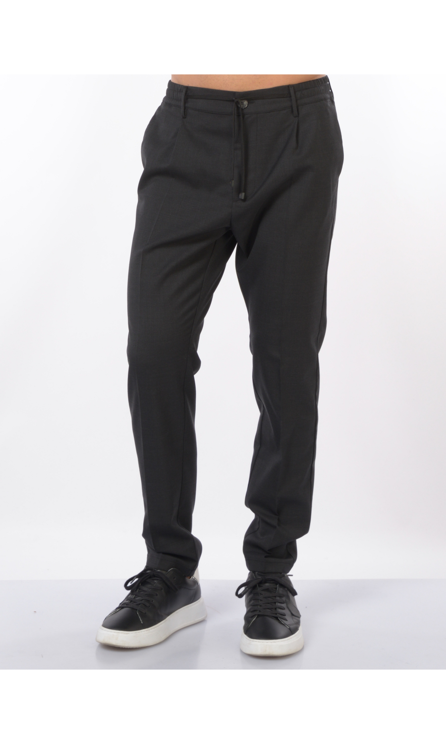 pantalone da uomo Cruna con pinces e coulisse