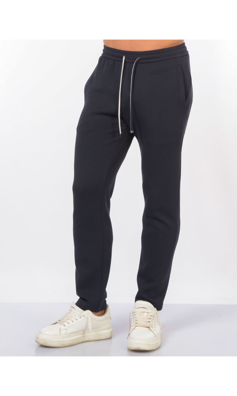 pantalone da uomo Emporio Armani in felpa con coulisse