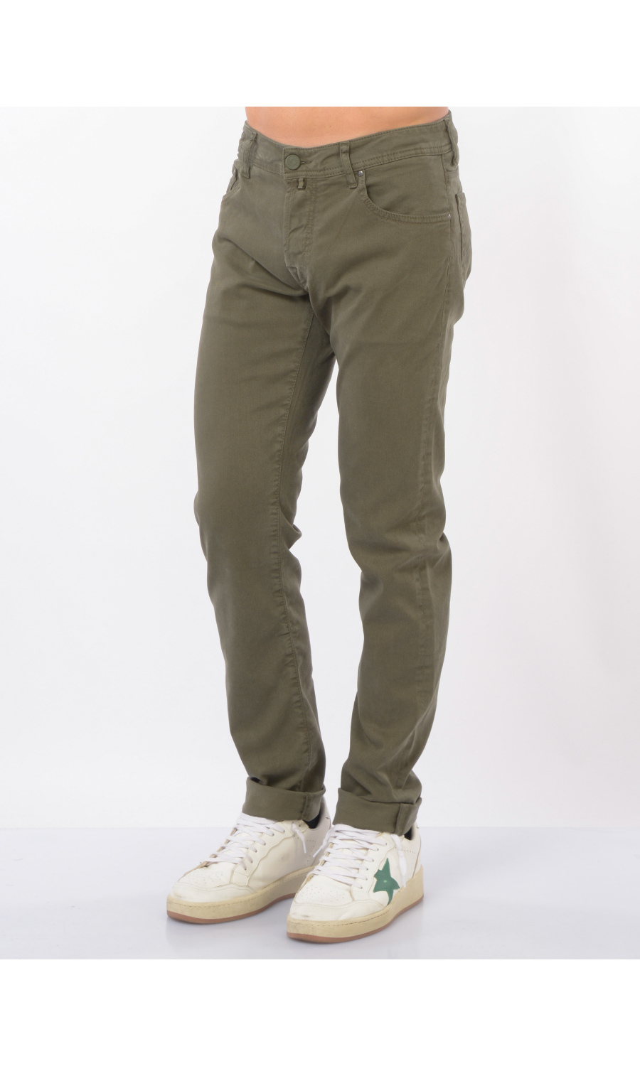 pantalone da uomo Jacob Cohen cinque tasche in cotone