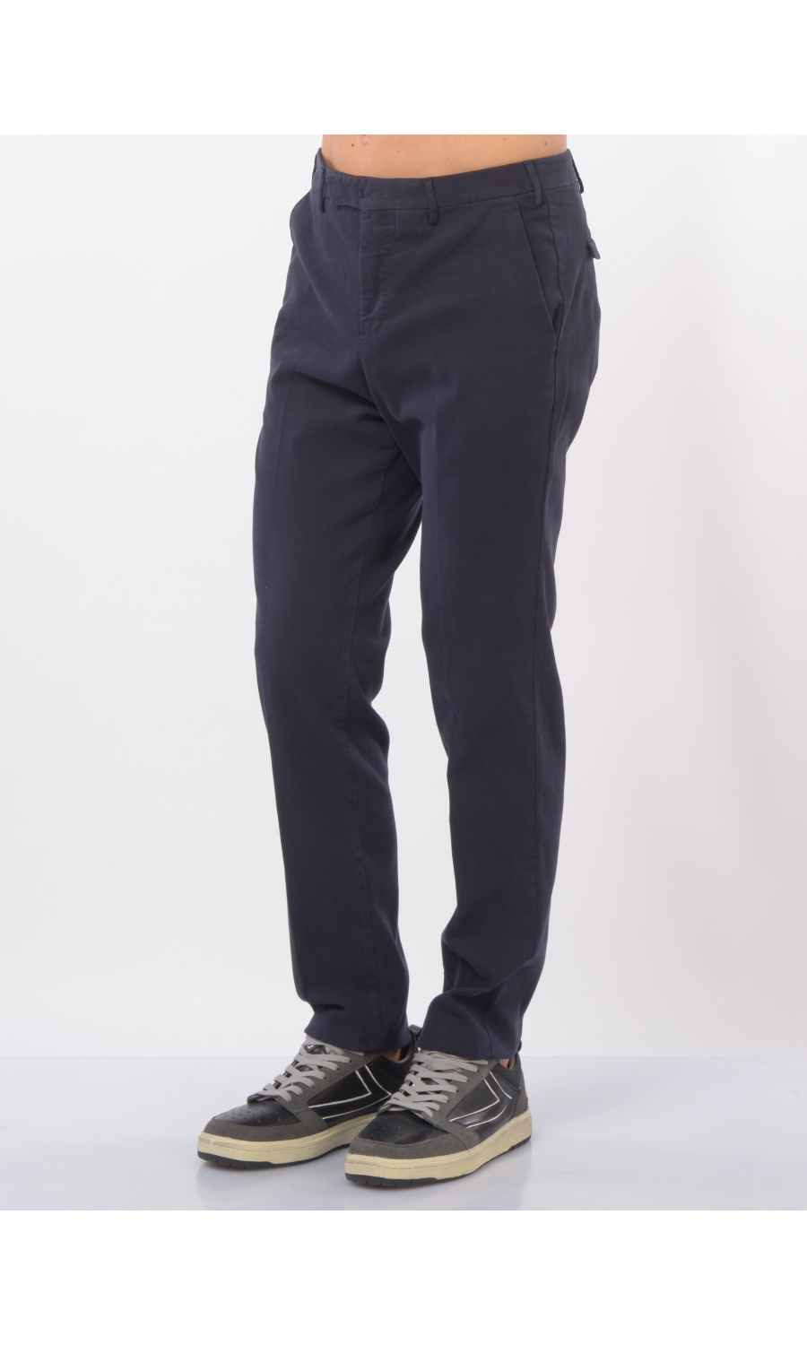 pantalone da uomo Pt Torino chino micro lavorato