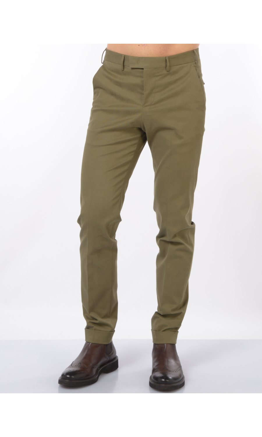 pantalone da uomo Pt Torino chino con balza