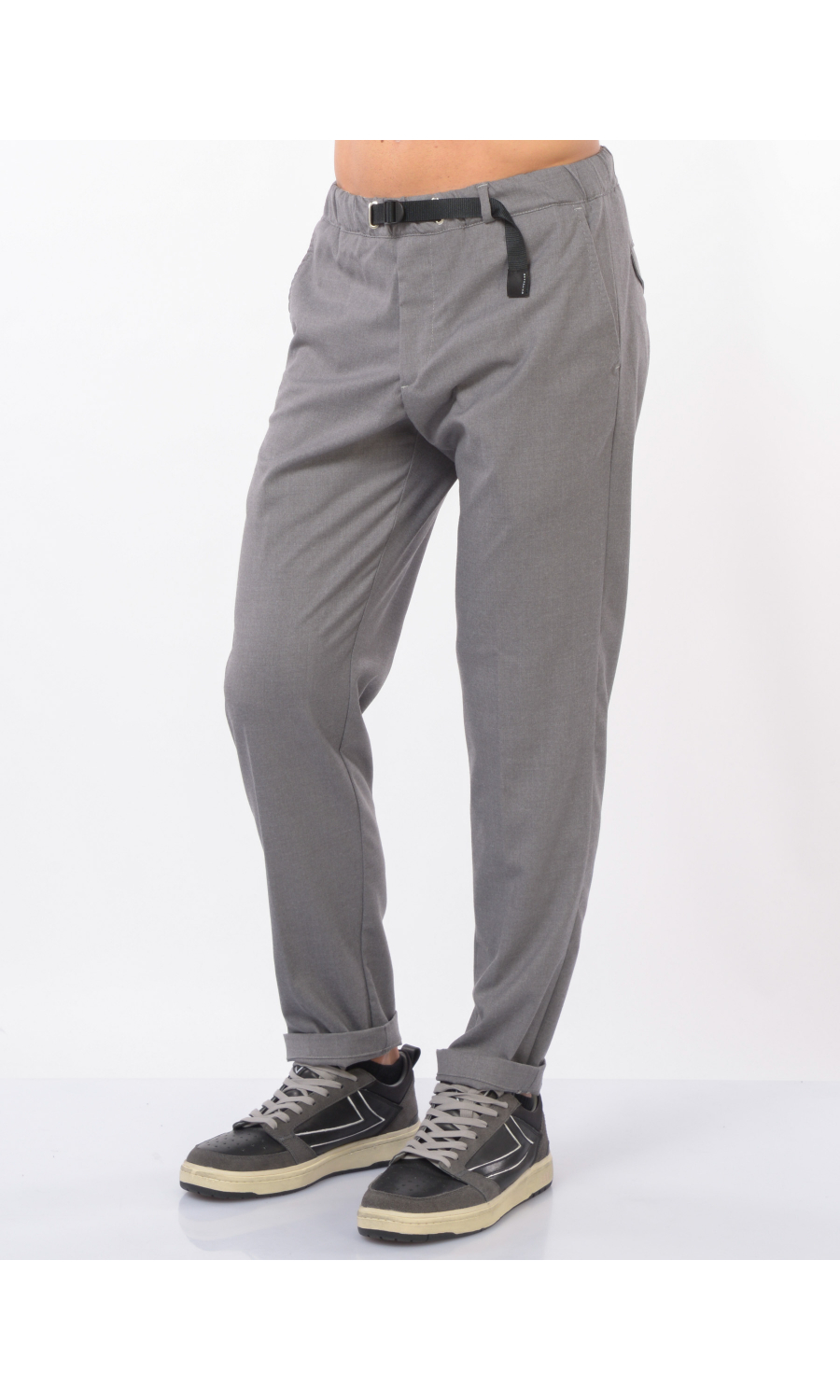 pantalone da uomo White Sand in viscosa con coulisse