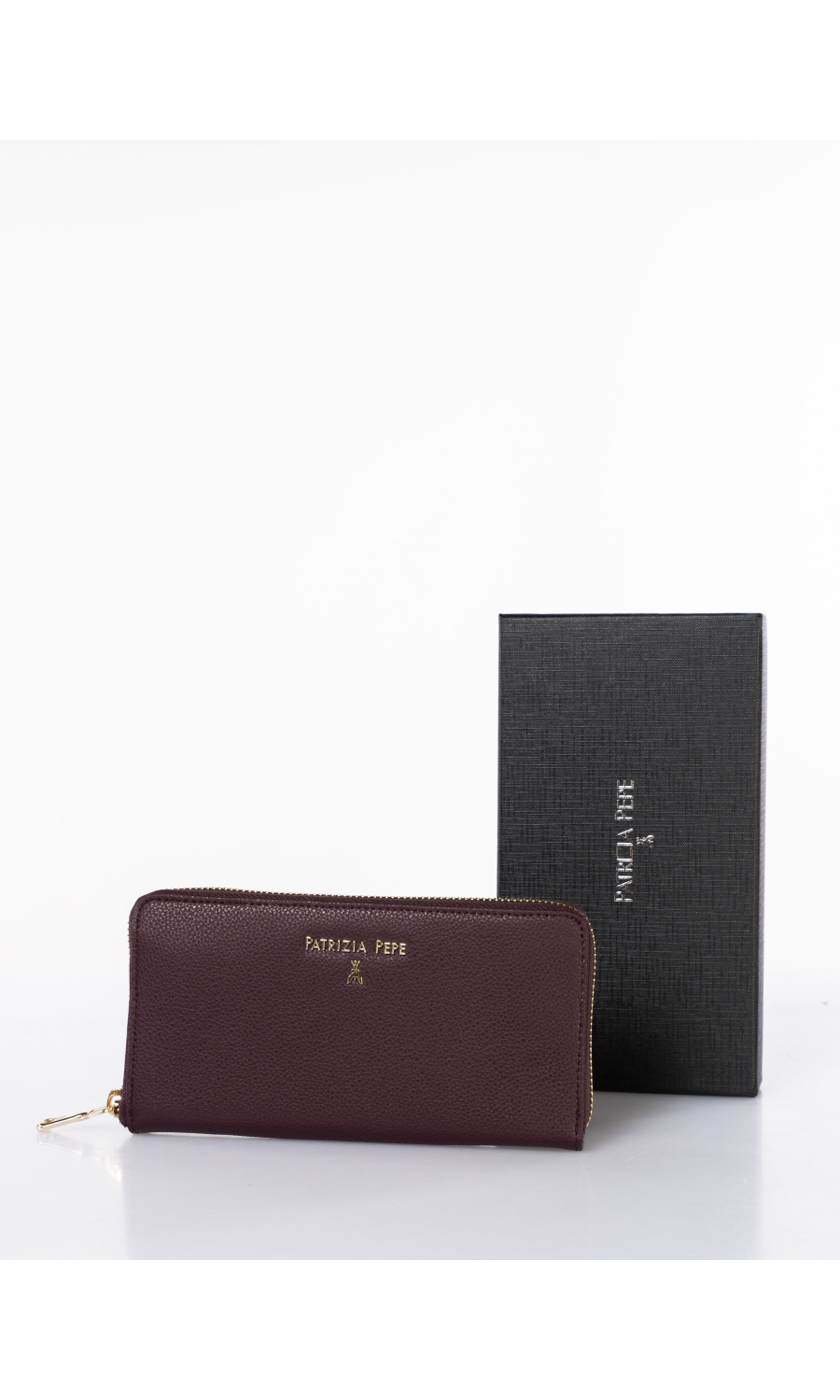 portafoglio da donna Patrizia Pepe in vera pelle con logo