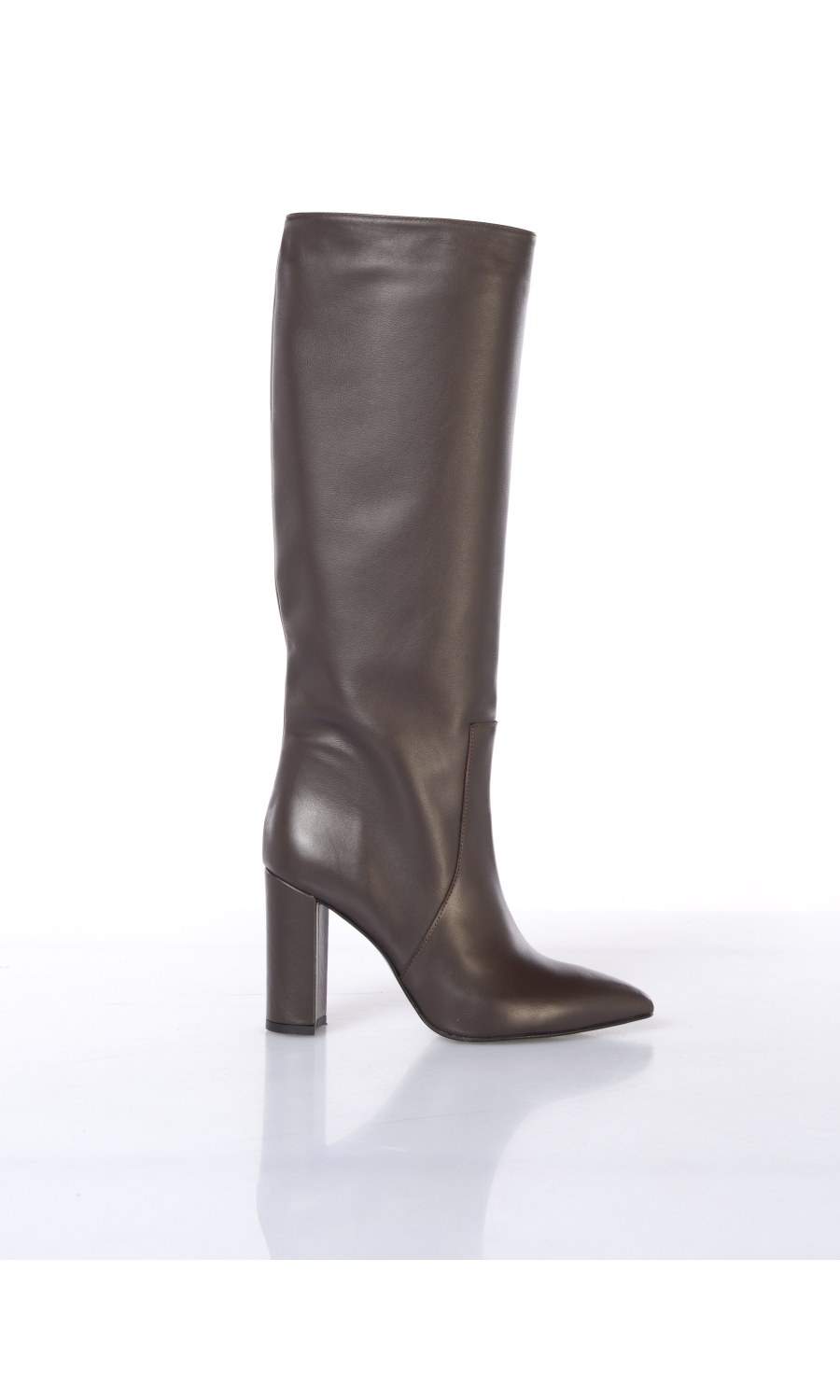 stivale da donna Ovye in vera pelle con tacco