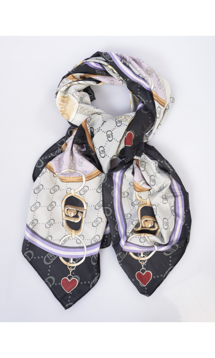 stola da donna Liu Jo a fantasia con monogram all over