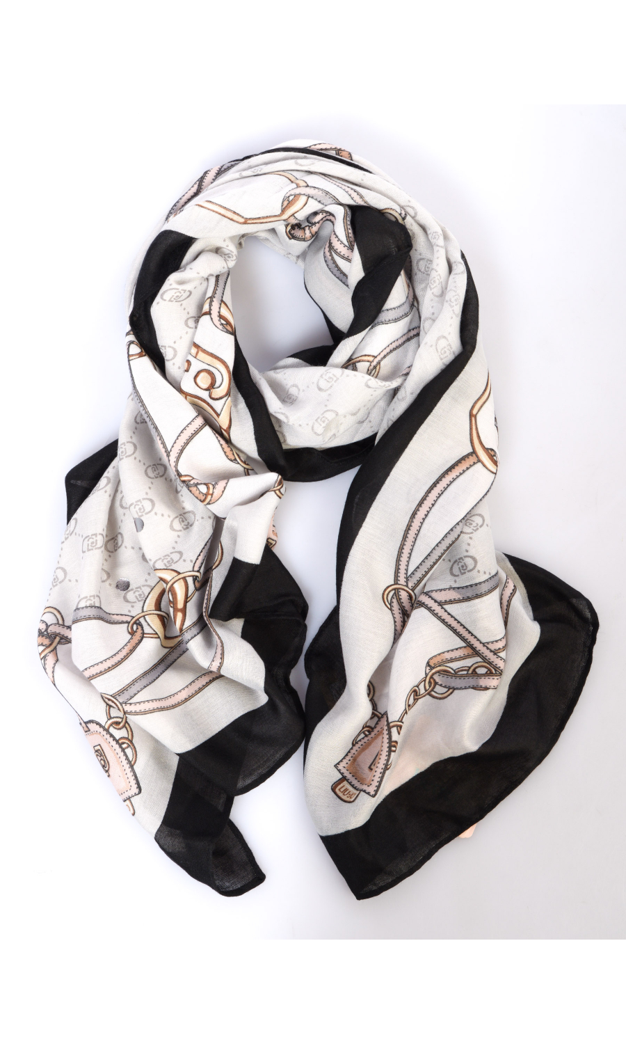 stola da donna Liu Jo a fantasia  con loghi e pois