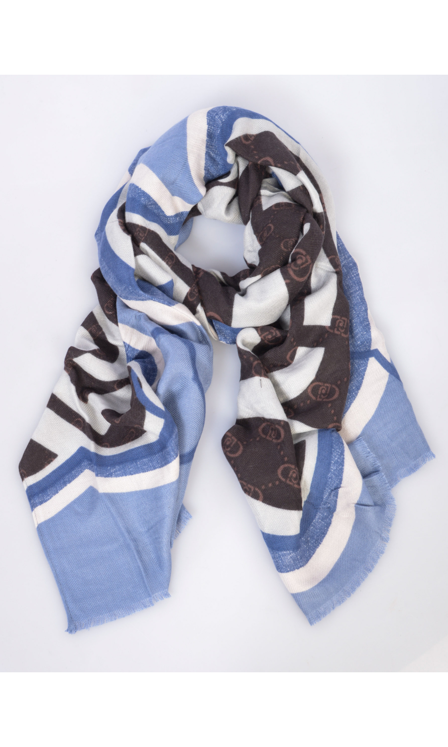 stola da donna Liu Jo in viscosa con maxi loghi