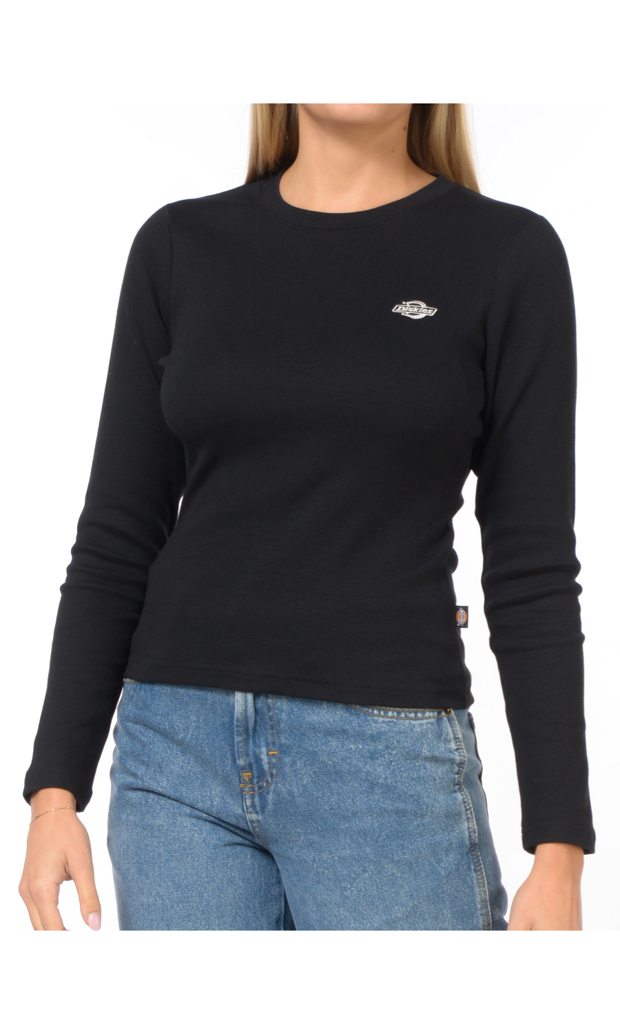 t Shirt da donna Dickies manica lunga con logo