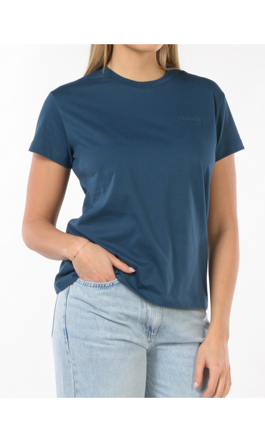 t Shirt da donna Patrizia Pepe a manica corta con logo