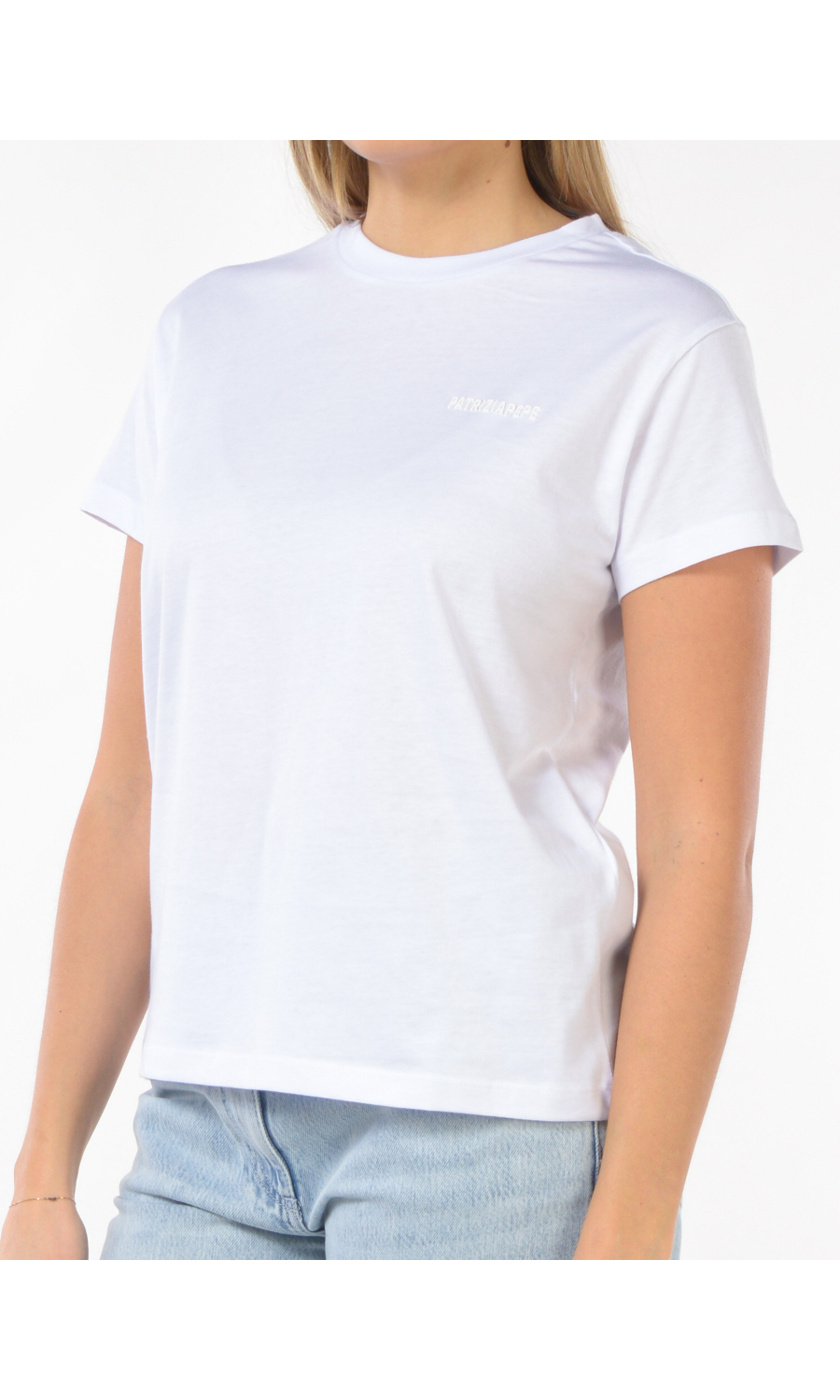 t Shirt da donna Patrizia Pepe a manica corta con logo