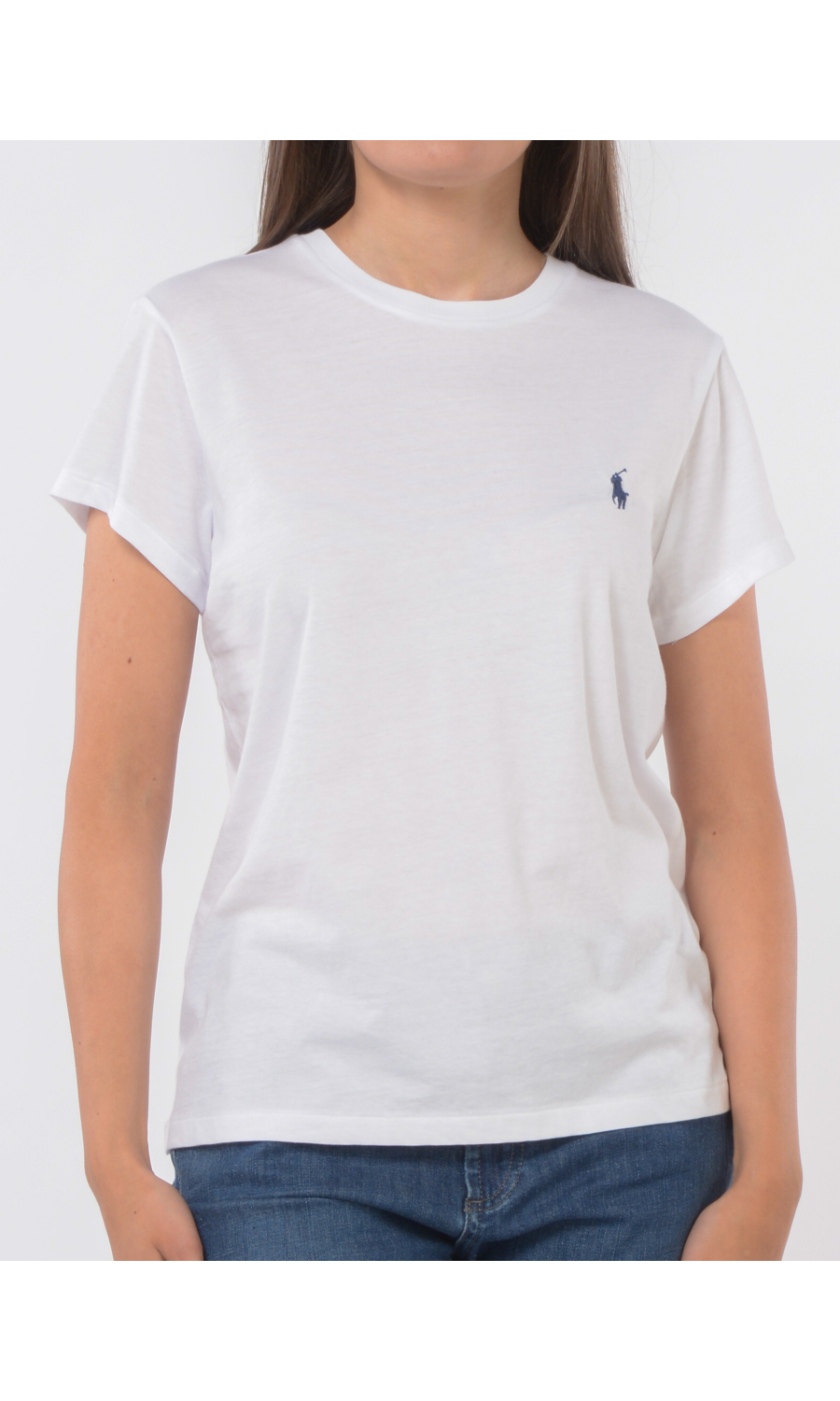 t Shirt da donna Ralph Lauren a girocollo con logo