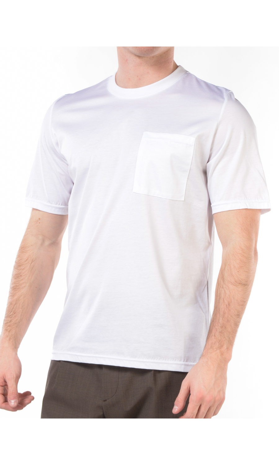 t Shirt da uomo Cruna girocollo con tasca