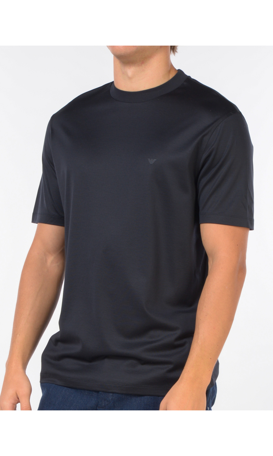 t Shirt da uomo Emporio Armani girocollo con logo