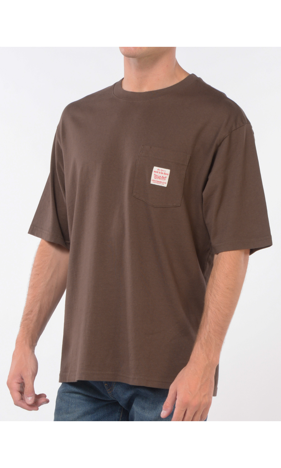 t Shirt da uomo Levi's® con tasca e logo