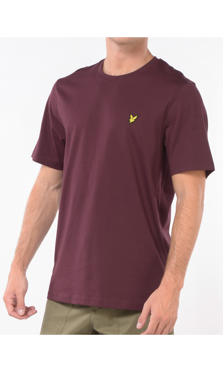 t Shirt da uomo Lyle&Scott girocollo con logo