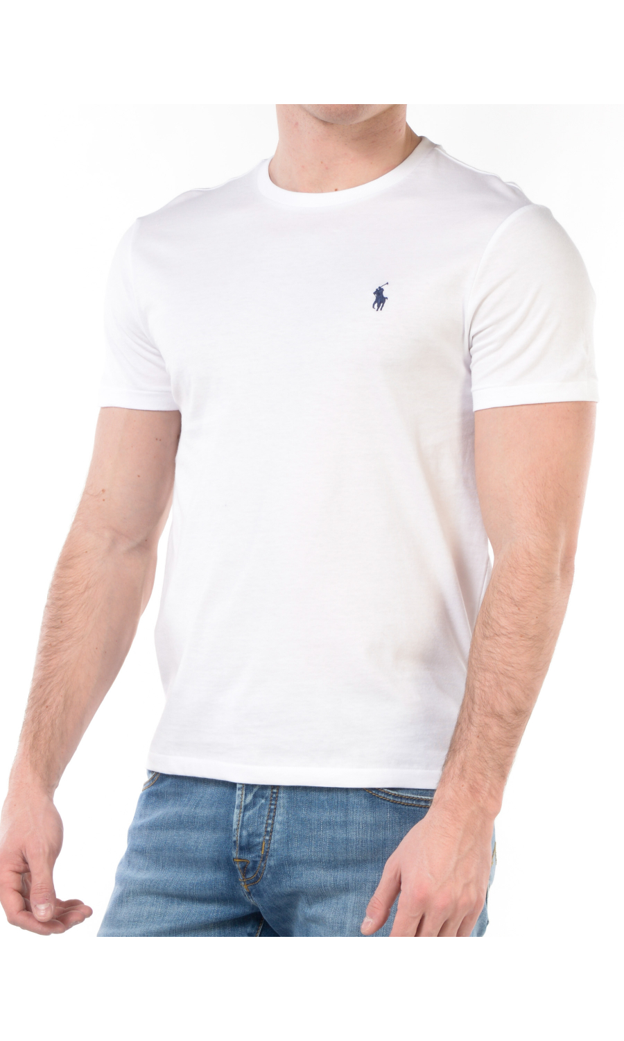 t Shirt da uomo Ralph Lauren Custom Slim Fit a girocollo