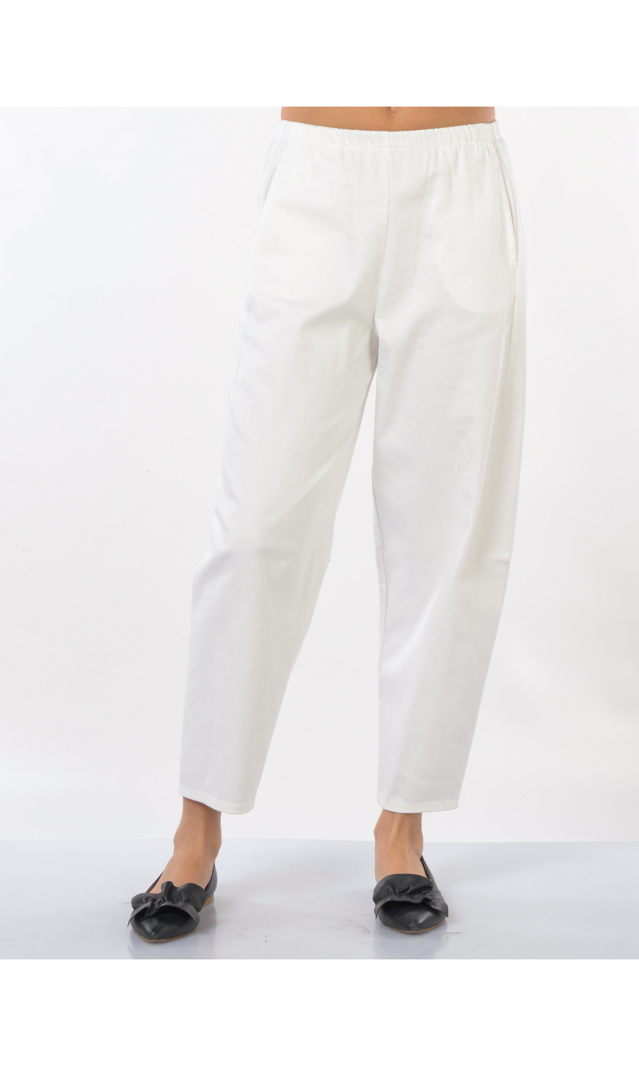 jeans da donna Jurere linea carrot con elastico