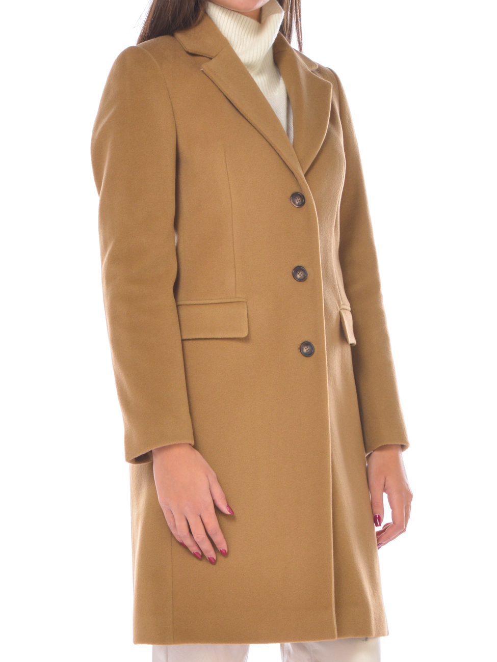 cappotto da donna Seventy in lana con tasche
