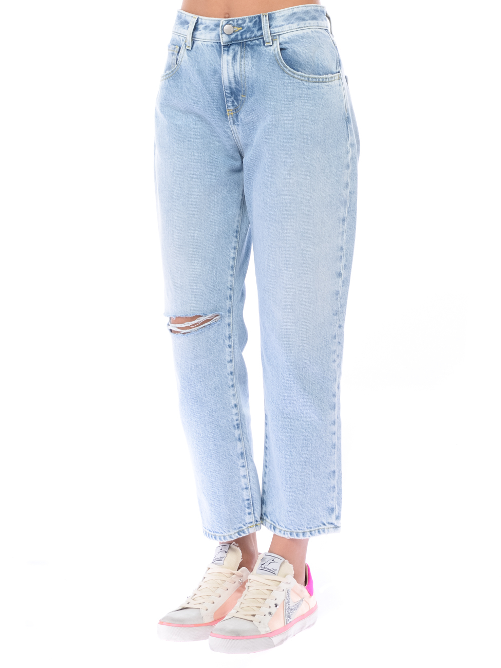 jeans da donna Icon Denim Lana con rottura