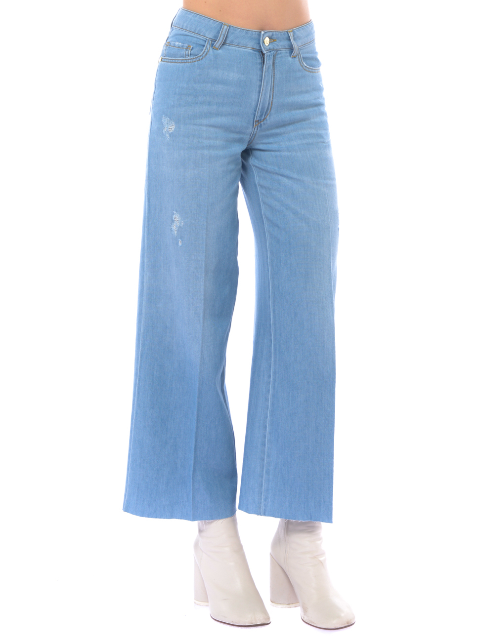 jeans da donna Kaos ampio con rotture