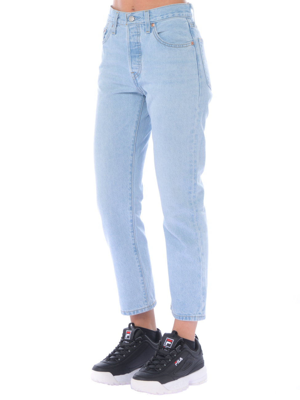 jeans da donna Levi's® cropped vita alta