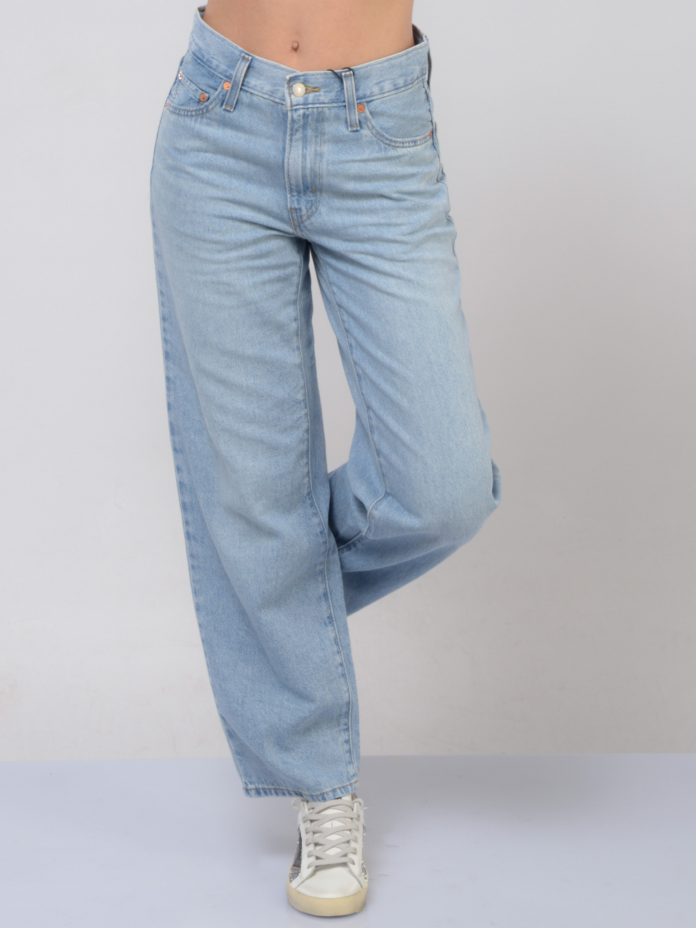 jeans da donna Levi's® Baggy Dad in cotone e lyocell