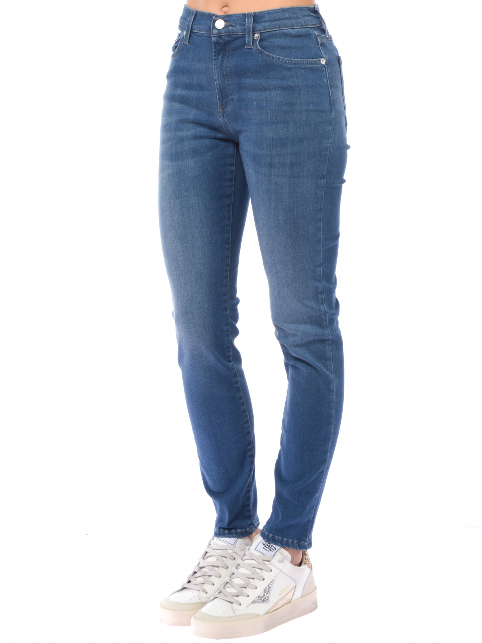 jeans da donna Roy Roger's Skinny in cotone e modal