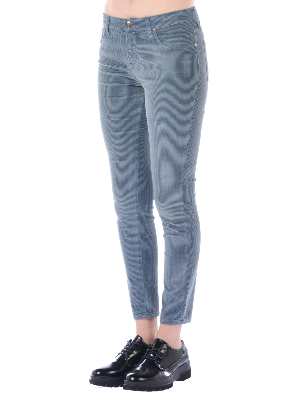 Pantalone donna Jacob Cohen Kimberly Crop in velluto