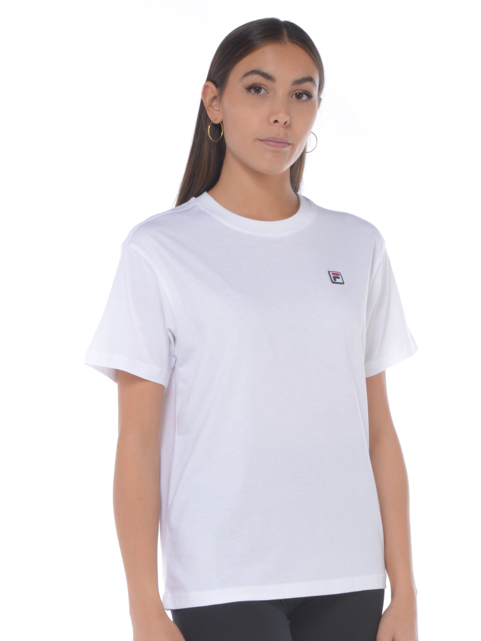 t-shirt donna Fila girocollo con logo