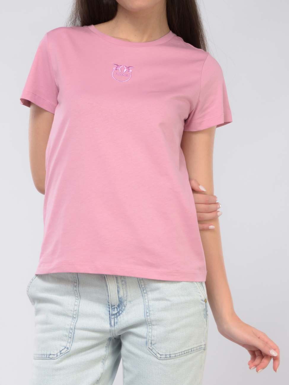 t Shirt da donna Pinko girocollo con logo